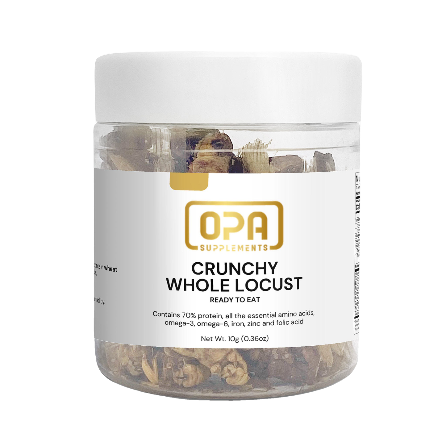 Crunchy Whole Locust