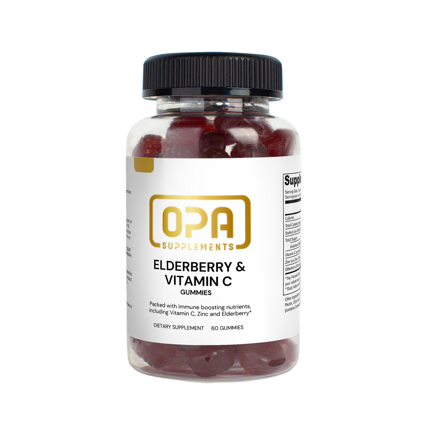 Elderberry & Vitamin C Gummies