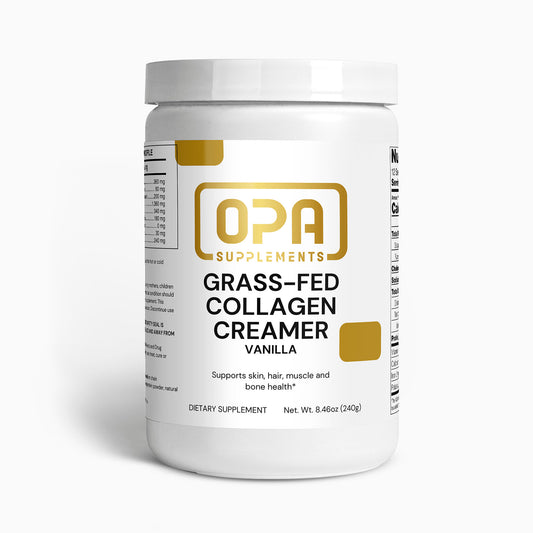 Grass-Fed Collagen Creamer (Vanilla)