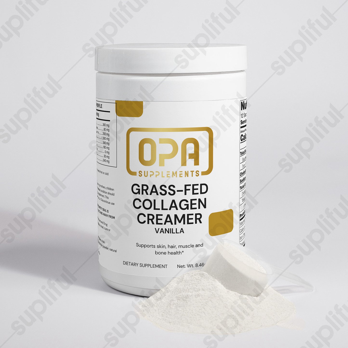 Grass-Fed Collagen Creamer (Vanilla)