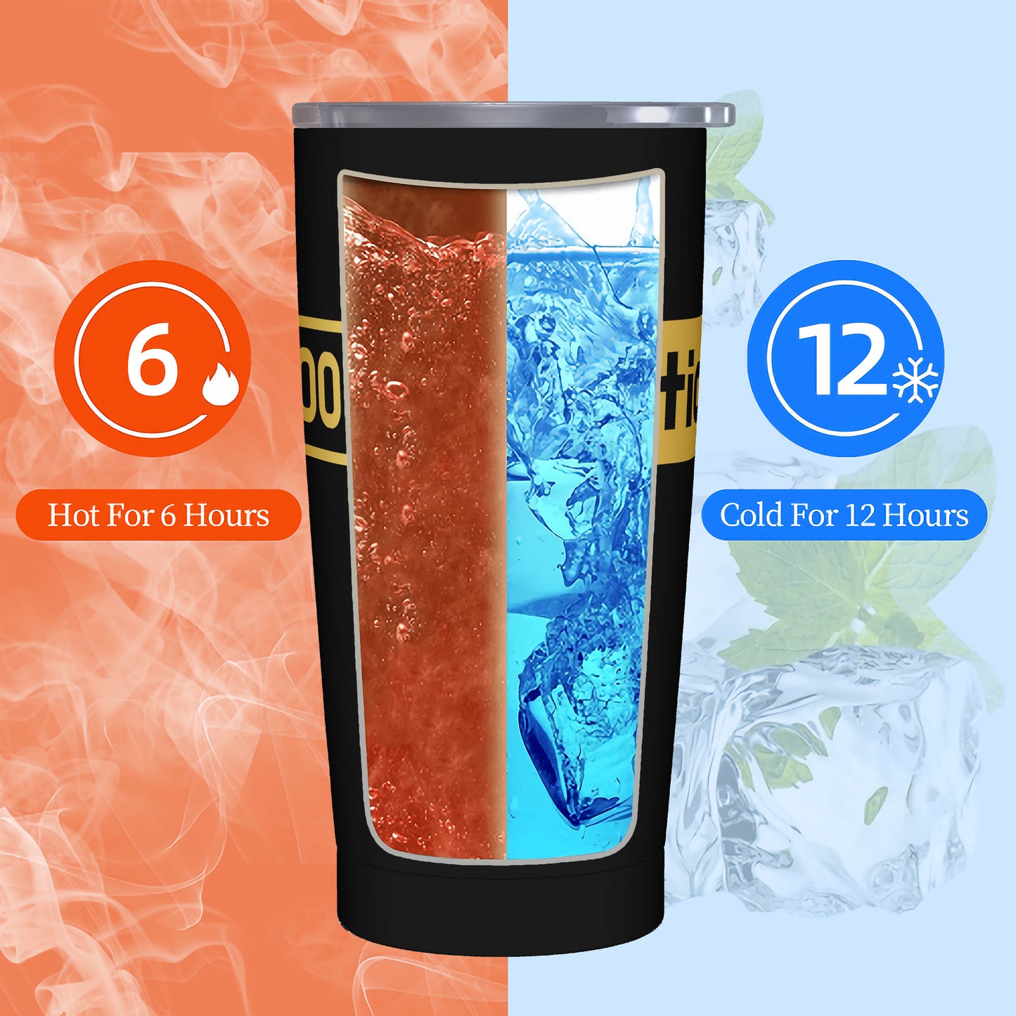 Stainless Steel Straw Lid Cup