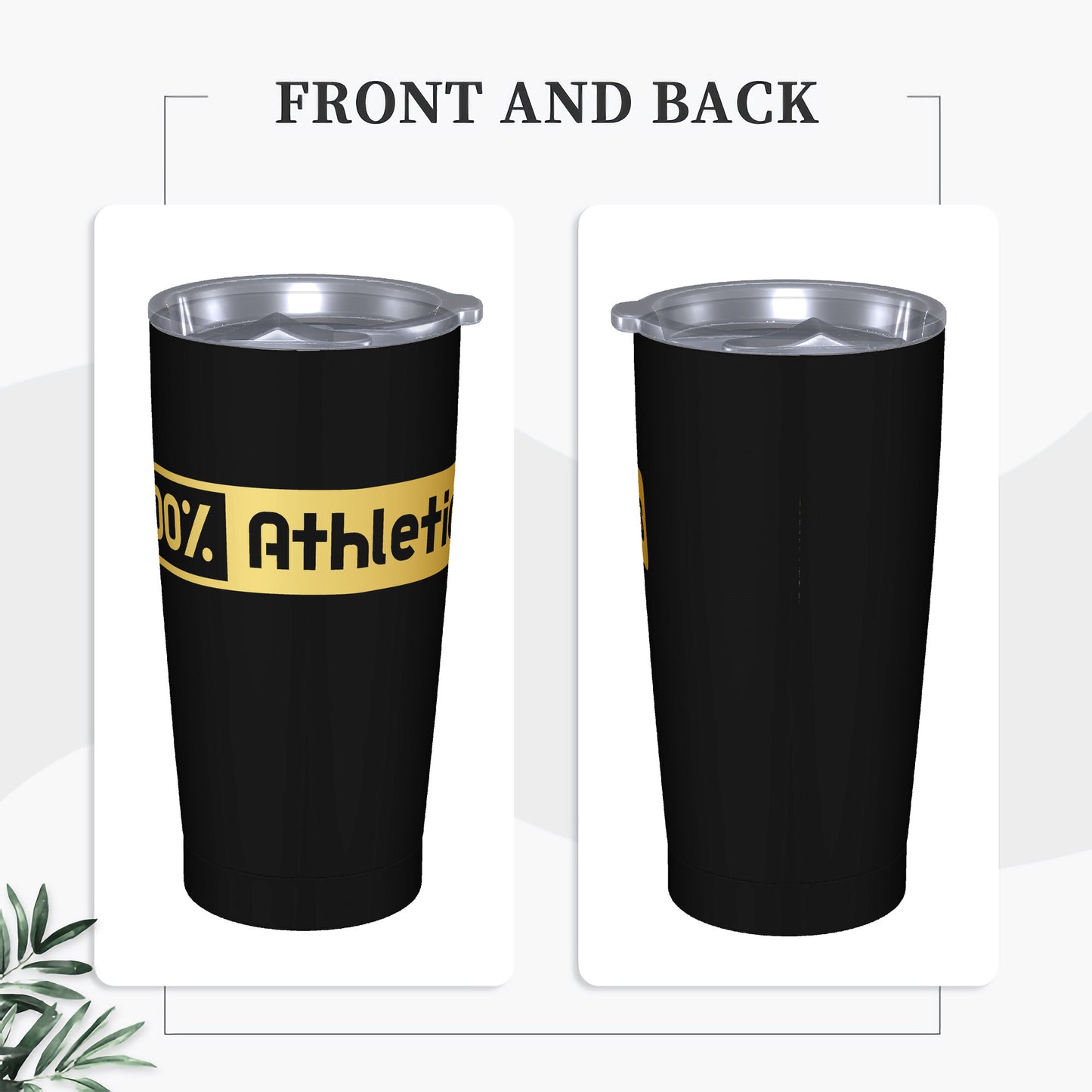 Stainless Steel Straw Lid Cup
